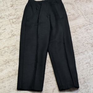 Liz Claiborne Black Pleated Dress Pants for Men